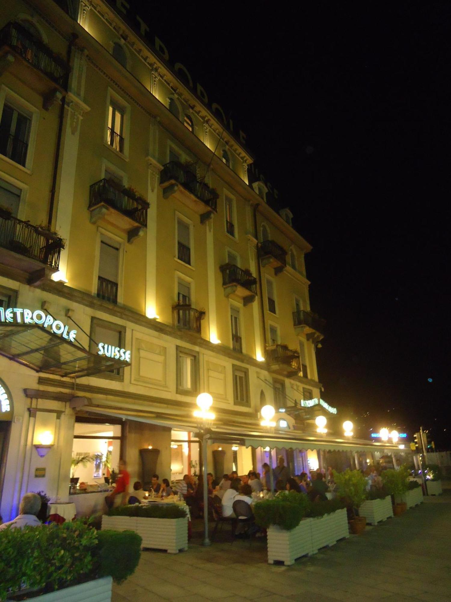 Hotel Metropole Suisse Комо Экстерьер фото