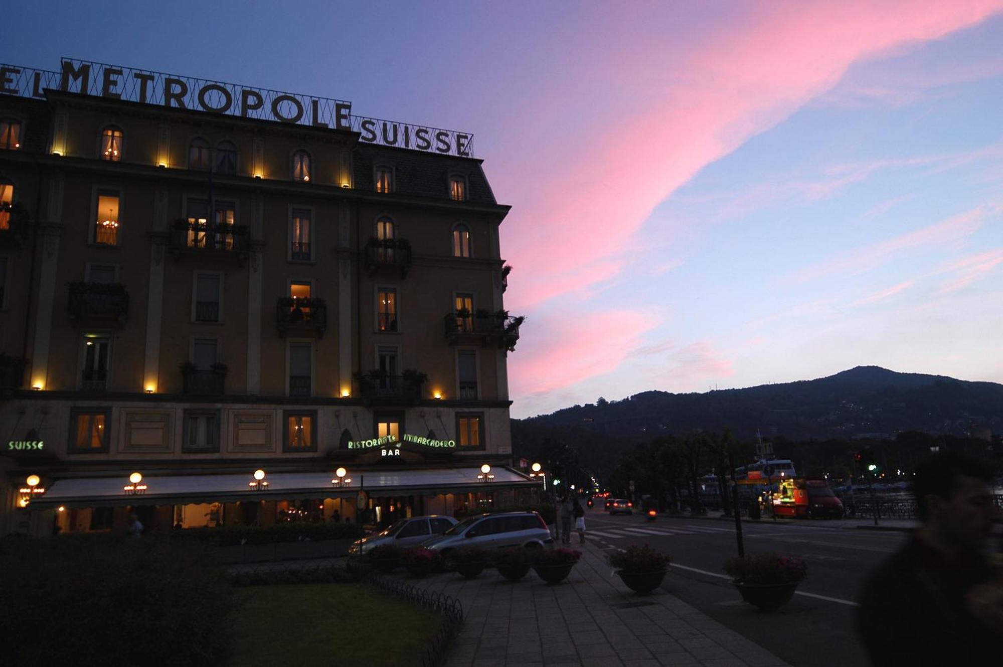 Hotel Metropole Suisse Комо Экстерьер фото