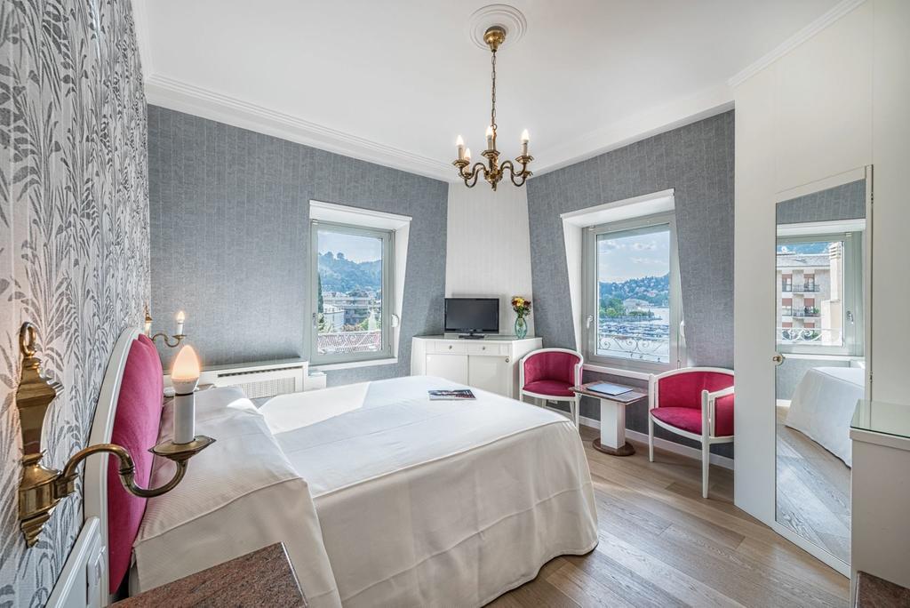 Hotel Metropole Suisse Комо Номер фото