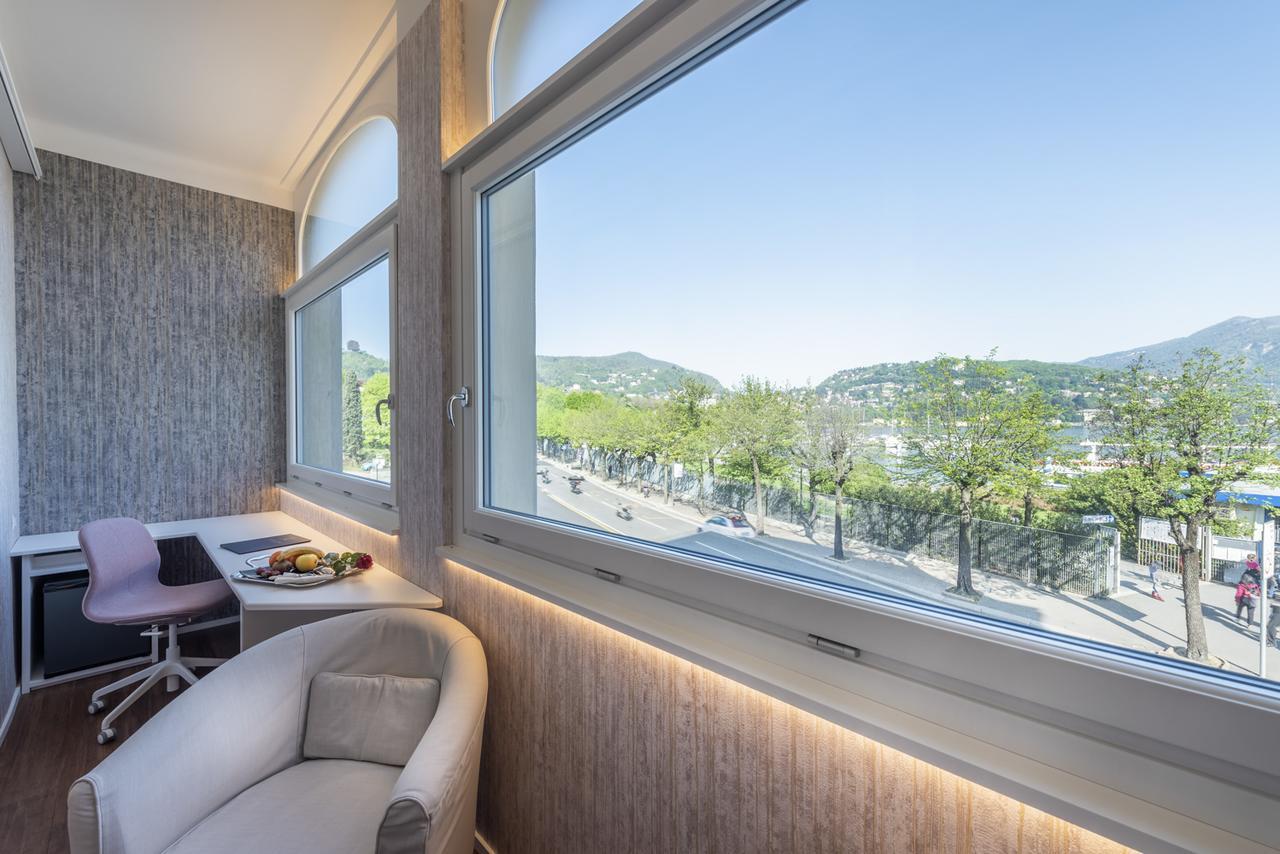 Hotel Metropole Suisse Комо Экстерьер фото